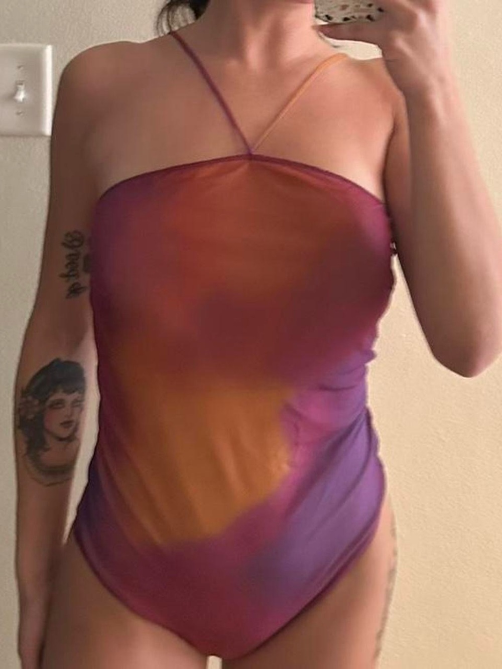 Strappy Ombre Bodysuit